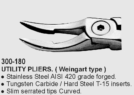 Utility Pliers (Weingart Type)